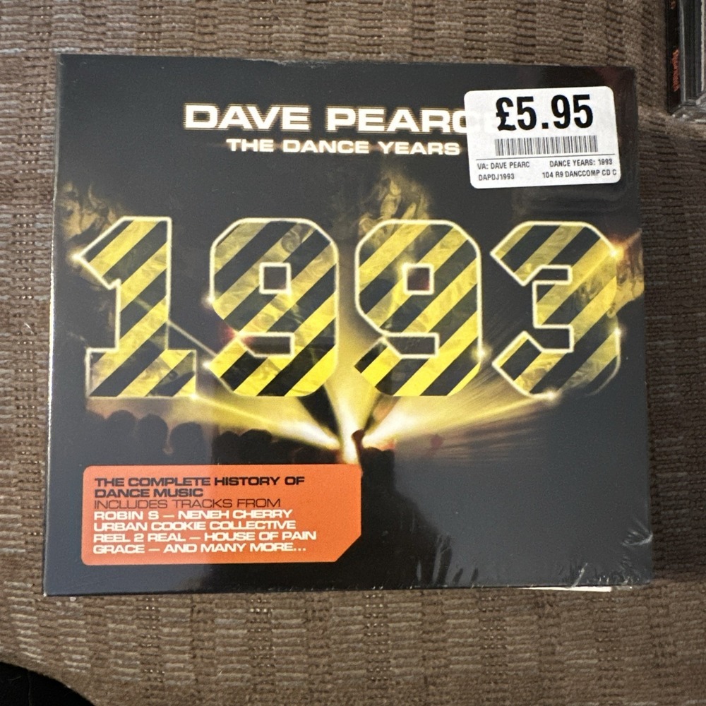 Dave Pearce the Dance Years 1993 by Pearce, Dave (CD, 2009) ES1616